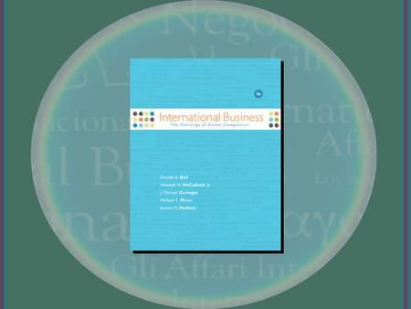 Marketing Internationally McGraw-Hill/Irwin International Business, 11/e Copyright © 2008 The McGraw-Hill Companies, Inc. All rights reserved. chapter.