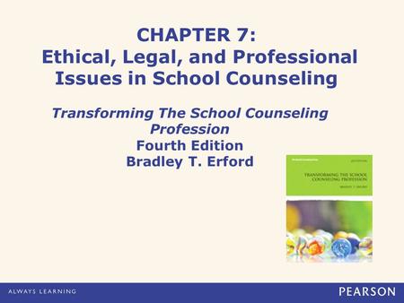 Transforming The School Counseling Profession