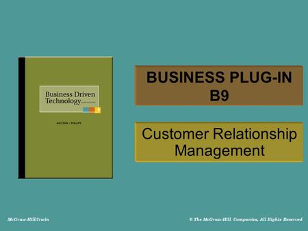 Customer Relationship Management