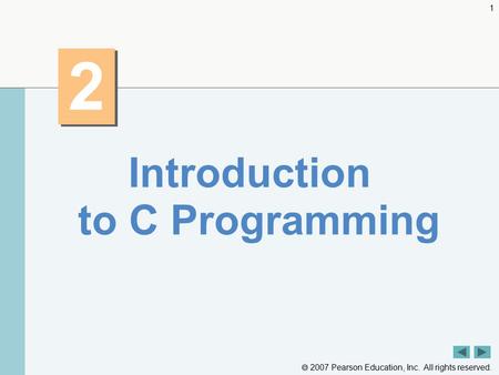 Introduction to C Programming